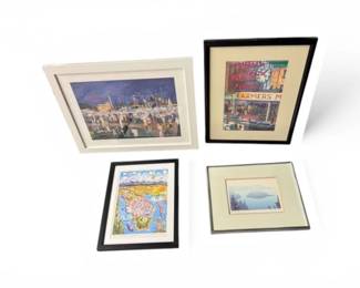 27 4FramedSeattlePacificNorthwestArtPrintsSigned