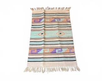 112 SouthwesternStyleWovenTextilewFringe