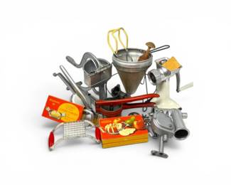 85 VintageKitchenToolCollectionSunbeamUniversalCanningUtensils