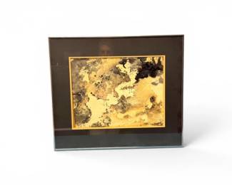 179 SignedPaulineSanfordImaginationAbstractAcrylicPainting