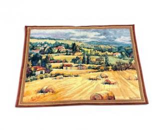 109 RiddleHomeGiftsFrenchCountrysideWovenWallTapestry