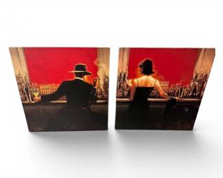 16 BrentLynch2PieceCanvasWallArtSetLoungeBarScenes