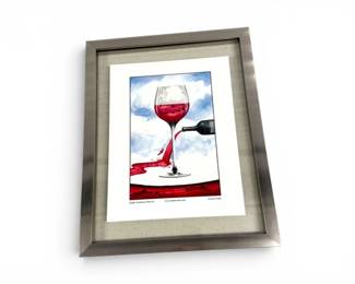 134 DerekGundyPacificNorthwestWine2FramedArtPrint