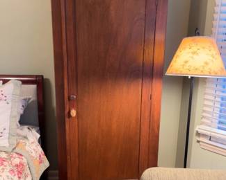 72" Solid Oak Multi-Purpose Storage Cabinet / Armoire