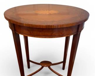 Accent Table, Mahogany Table
