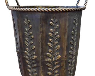 Metal Bucket, Log Bucket