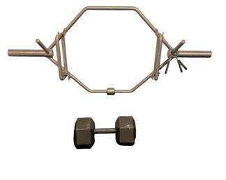 Olympic Trap, Hex Bar, Dumbell