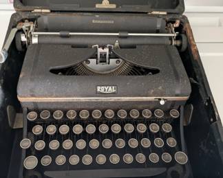 Royal typewriter
