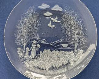 Walther Glas 'Sommerland' - 4 salad plates 