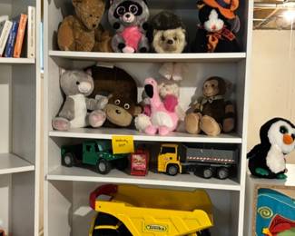 Stuffed Animals, Trucks