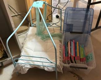 American Girl Canopy Bed, Books