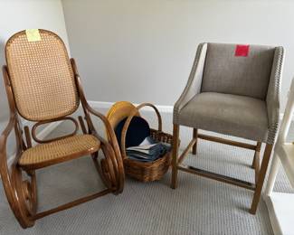Bentwood Rocker, Counter Chair