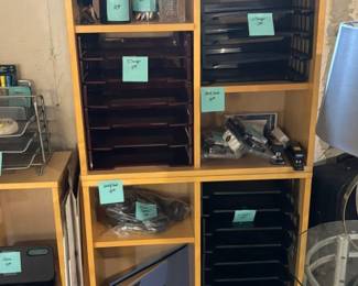 Office Trays, Wood Storage Pcs