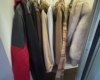 Ski/Leather Jackets, Fur Jacket