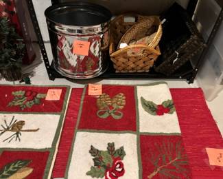 Holiday Rugs, Baskets