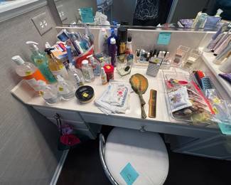 Toiletries, Vanity Chair