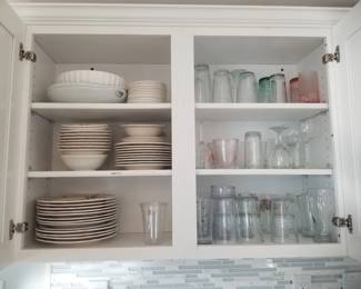 Disshes, plates & glasses