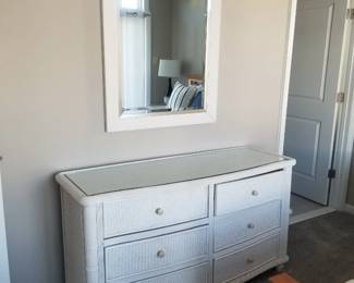 Dresser; mirror