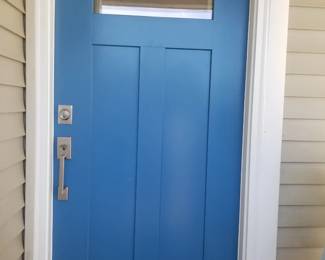 Updated entry door