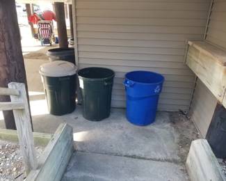 Trash cans