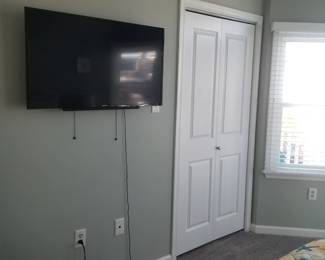 TV with bracket