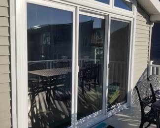 Updated sliding glass doors