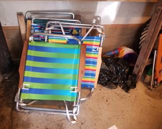 Beach chairs