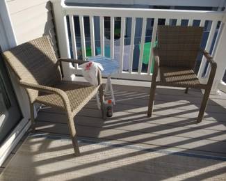 Patio chairs