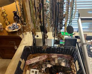 Wonderful costume jewelry and watches