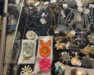 Vintage costume jewelry 