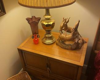 Drexel mid century nightstand 