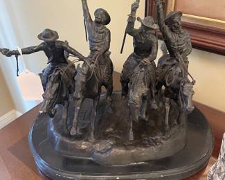 Remington “ Coming Thru the Rye” bronze