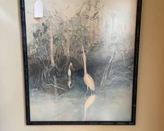 California artist Bernice Clark watercolor 