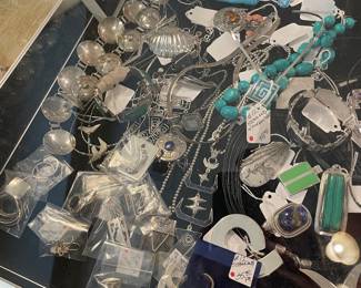 Nice selection of sterling jewelry 