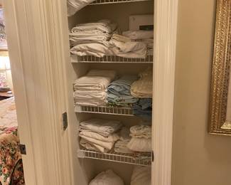 View of front hall linen closet 