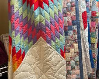 Texas star quilt