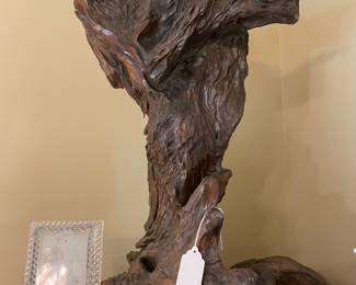 Wonderful driftwood carved Jesus