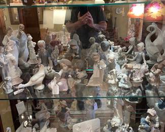 Large collection of Lladros