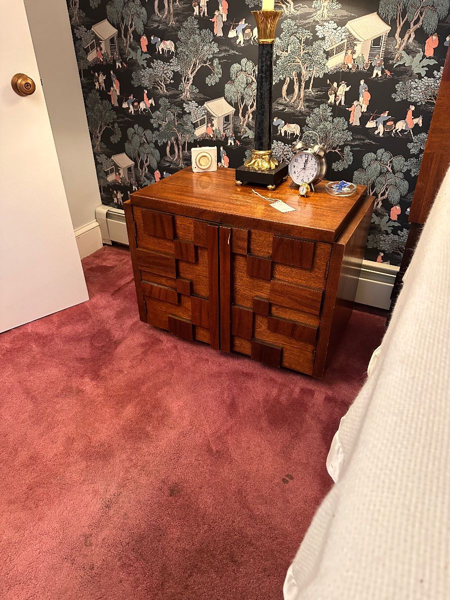 Lane Staccato Brutalist nightstand