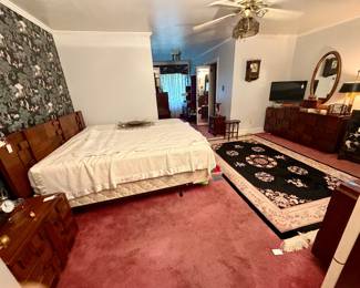 Lane Staccato Brutalist Bedroom Set