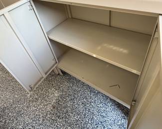 #18 Metal Cabinet 31x14x32 $50.00 #19 Medal Cabinet 31x14x32 $50.00