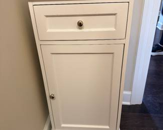 #48 White Marble Top Cabinet 16x13x32 $65.00