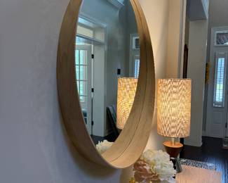 #32 Round Mirror 31" $125.00