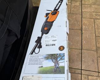 #10 New in box WORX 2 in 1 10" Pole Saw/Chain Saw $75.00