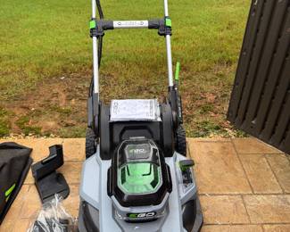 #100 ERGO 56V Cordless Mower $200.00