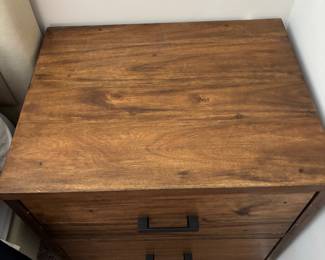 #66 Side Table with 2 drawers 23x18x25 $100.00