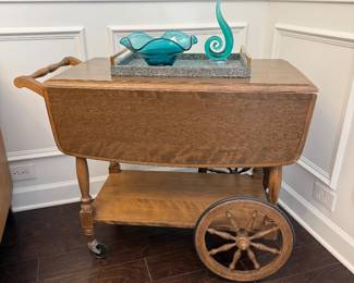 #29 Vintage Tea Cart 33x18x29 $80.00