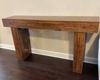 #50 Console Table 13x63x33 $125.00