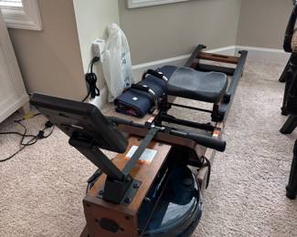 #75 Merach Water Rowing Maching Foldable $150.00