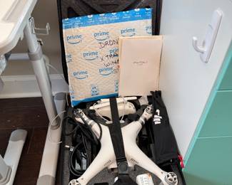 #44 Phantom 3 Advanced Drone with Case $100